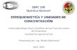 3 Qmc 100 Estequiometría y Unidades de Concentración (Parte 1)-1