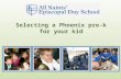 Selecting a Phoenix pre-k for your kid