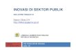 Inovasi Di Sektor Publik PIM3