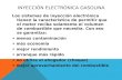 Inyección Electrónica Gasolina