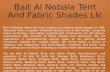Bait Al Nobala Tents And Fabric Shades
