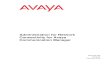 Avaya Administration for Network