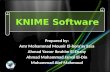 KNIME & WEKA Software Presentation