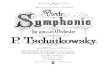 Tchaikovsky - Symphony 4 Piano Reduction