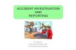 Chapter 5 Accident Investigation and Reporting