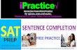 iPractice for Sat Sentence Completion - Interactive Ppt Test Prep