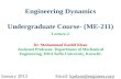 dynamics lectures on kinematics