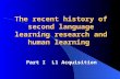 History Second Language