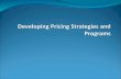 Developing Pricing Strategies and Programs.ppt Ch 13