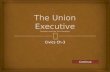 The Union Executive (President and the Vice-President)