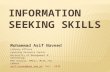 Info Seeking Skills - Asif