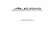 Alesis Performance Pad Pro Manual