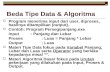 02 Tipe Data Dan Algoritma Dasar