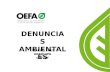 OEFA - Denuncias ambientales