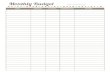 Worksheet Budget Monthly Blank-Fillable