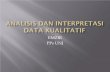 Analisis Data Kualitatif Dan Interpretasi Emzir