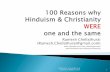 100 Reasons Why Hinduism and Christianity WERE the Same