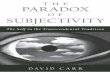 Carr Paradox of Subjectivity
