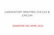 Lab Briefing Che143 144 Slide