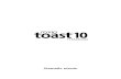 Toast 10 Titanium Manuale Utente