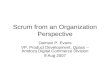 Scrum From an Organizational Perspective