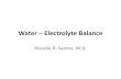 Finals IA - Water and Electrolyte Balance