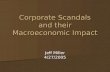 Corporate Scandals and Macroeconomic Impact