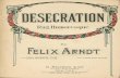 Felix Arndt - Desecration