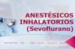 sevoflurano anestesiología