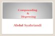 CompoUnding n Dispensing Pak Salman