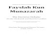 Fayslah Kun Munazarah Updated Translation
