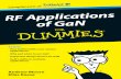 Rf Applications of Gan for Dummies