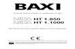 Manual Instalare Centrala Termica BAXI Luna HT 85- 100 KW