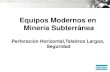Curso Equipos Perforacion Mineria Subterranea Atlas Copco