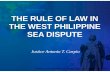 The Rule of Law in the West Philippine Sea Dispute by Justice Antonio Carpio
