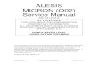 Alesis Micron q02 Service Manual
