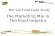 McCain Food Case Study