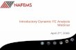 Nafems Dynamic Fea Webinar