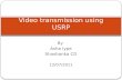 E_Video Transmission Using USRP