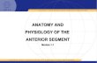 Anatomy & Physiology of the Anterior Segment Module 1.1_FINAL