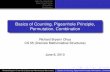 Combinatorics - Lecture 1 (Basics of Counting, Pigeonhole Principle, Permunation and Combination)_2
