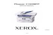 Xerox Phaser 3100MFP SRVC Manual