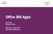 De Office 365 apps
