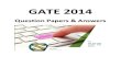 GATE 2014 Question Paper & Answers - CH