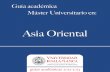 Master Universitario en Asia Oriental 2012-2013