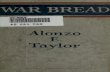 War Bread - Alonzo E Taylor