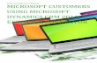 Microsoft Customers using Microsoft Dynamics CRM 2011 External Connector - Sales Intelligence™ Report