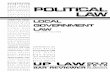 UP 2012 Political Law (Local Government Code)-1