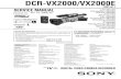 Sony DCR-VX2000 Manual
