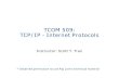 Tcom509 529 TCPIP Internet Protocols